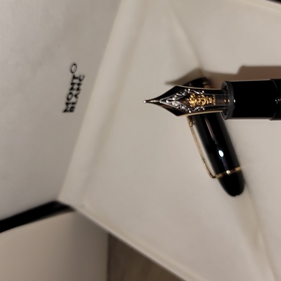 MONT BLANC MEISTERSTUCK GOLD-COATED 149 FOUNTAIN PEN - Picture 5 of 13